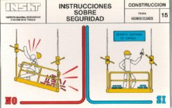 SI - NO CONSTRUCCION ANDAMIOS SI NO INSHT (33)  IMAGEN FOTOGRAFIA